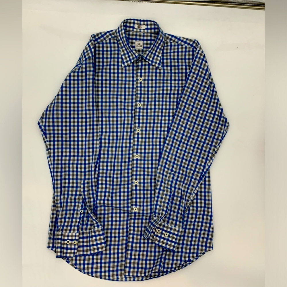 Peter Millar Long Sleeve Plaid Shirt Size Medium